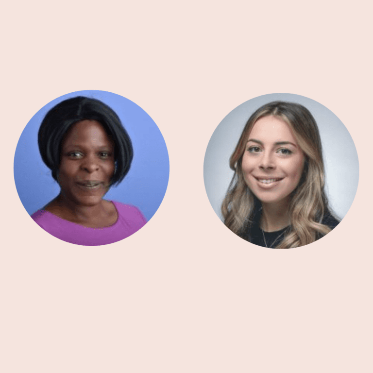 Jackie Davis and Tara Clee