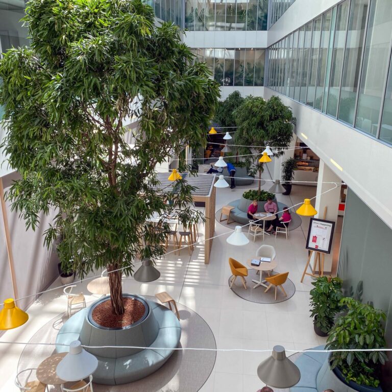 Burges Salmon atrium