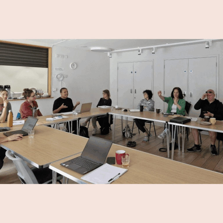 Photo of people at workshop